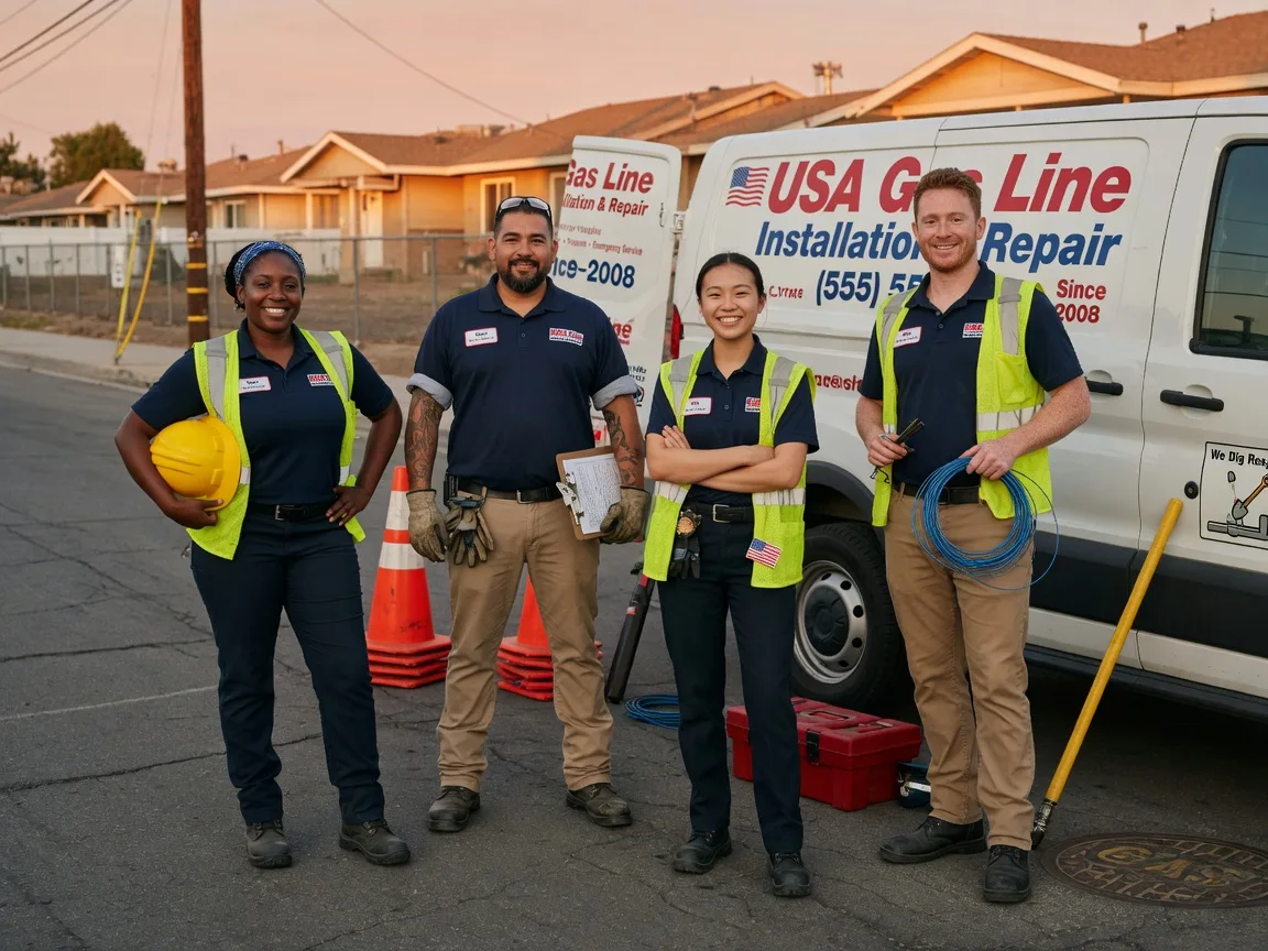 Gas Line Installation company in Goodfellow Afb, TX